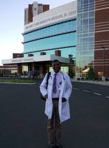 Alex Kayongo, MD, J1 Scholar from Uganda